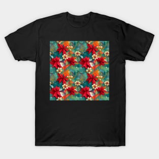 dreamy floral christmas T-Shirt